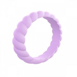 Customize Stackable Twist Silicone Ring-2 | Newtop Rubber