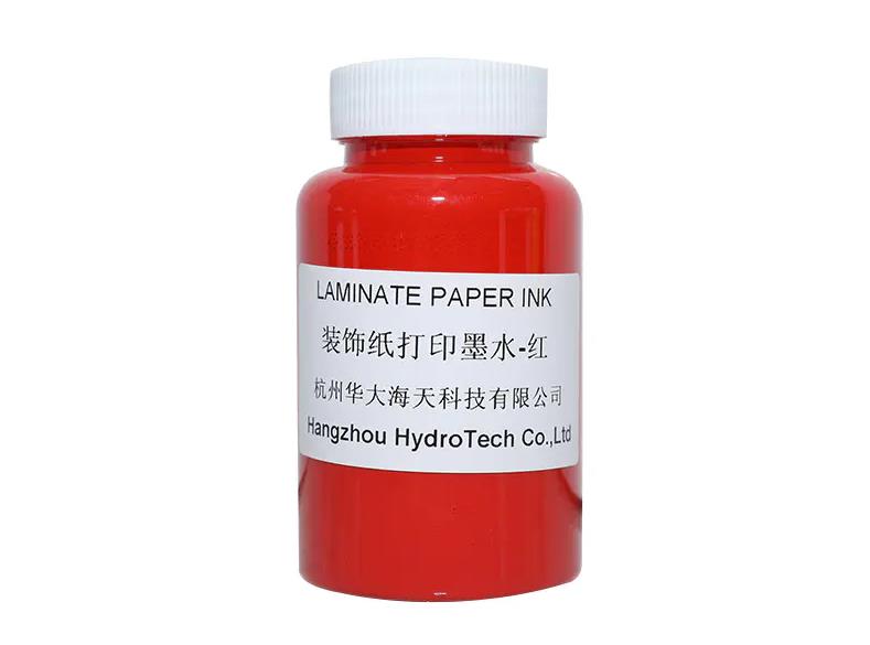 Decorative Paper Printing Red Ink