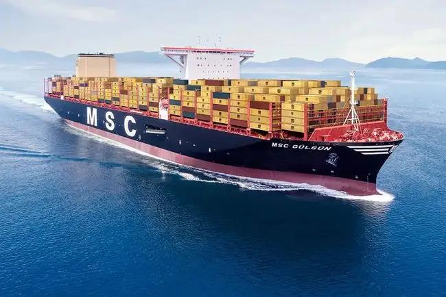 MSC Shiping from China to the USA