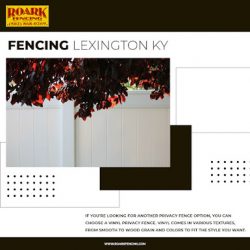 The fencing is responsible for maintaining and ensuring security – Roark Fencing