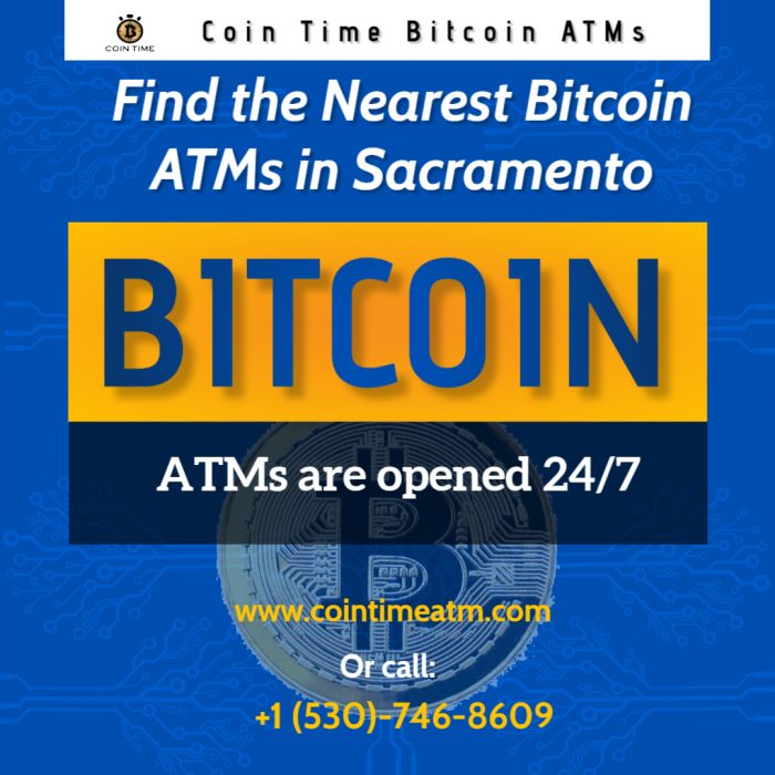 Find the Nearest Bitcoin ATM in Sacramento