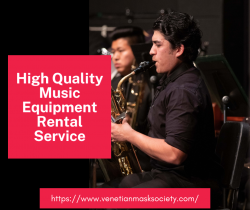 High Quality Music Equipment Rental Service