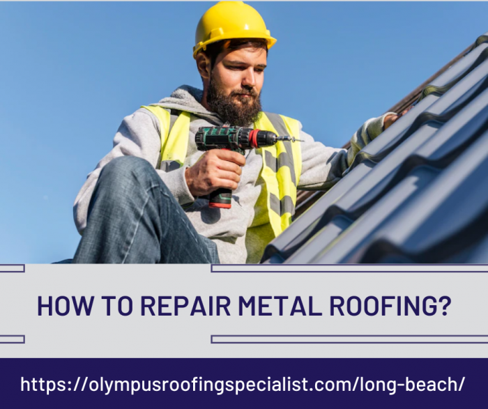 How Do You Fix Metal Roofing?