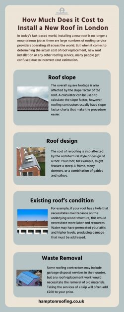 How Much Does it Cost to Install a New Roof in London?