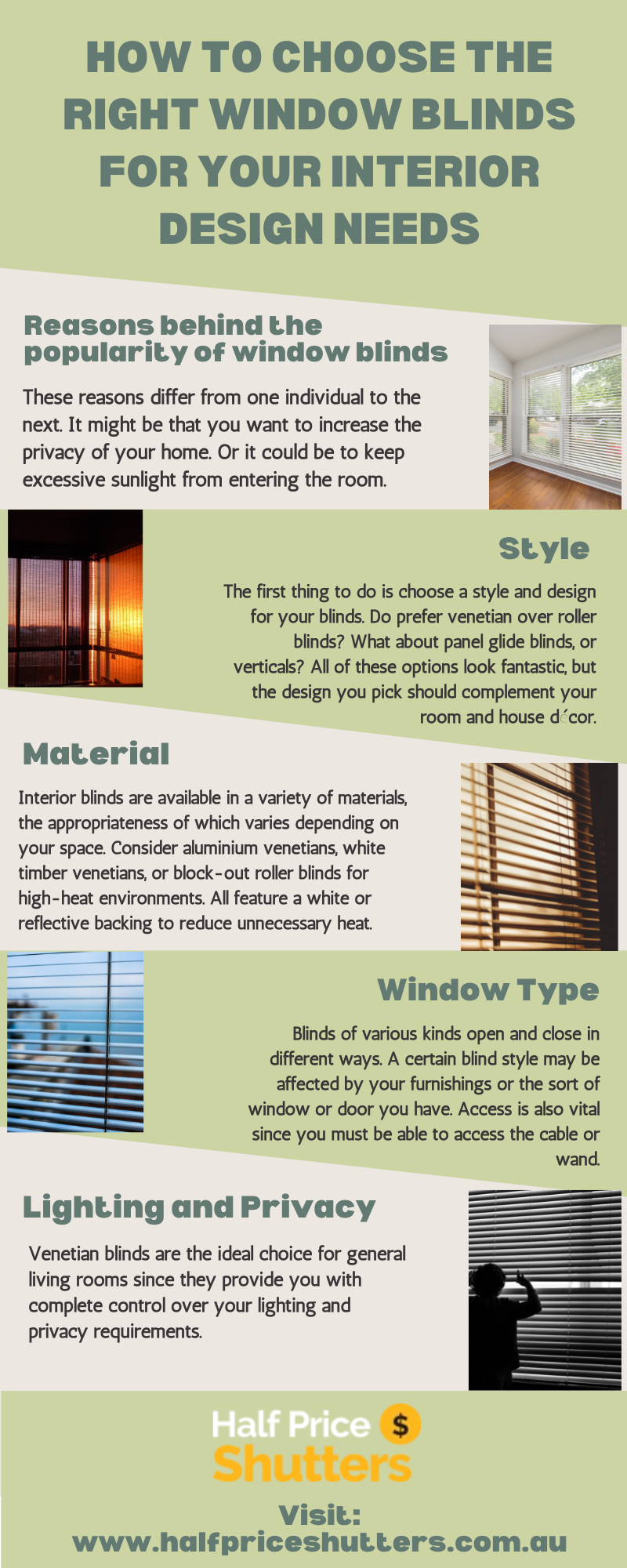 How to choose the right window blinds for your interior design needs