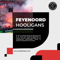 Feyenoord-hooligans zorgden voor blinde paniek in Amsterdam. Indehekken standpunten.