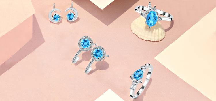Purchasing Swiss Blue Topaz Jewelry from Sagacia Jewelry