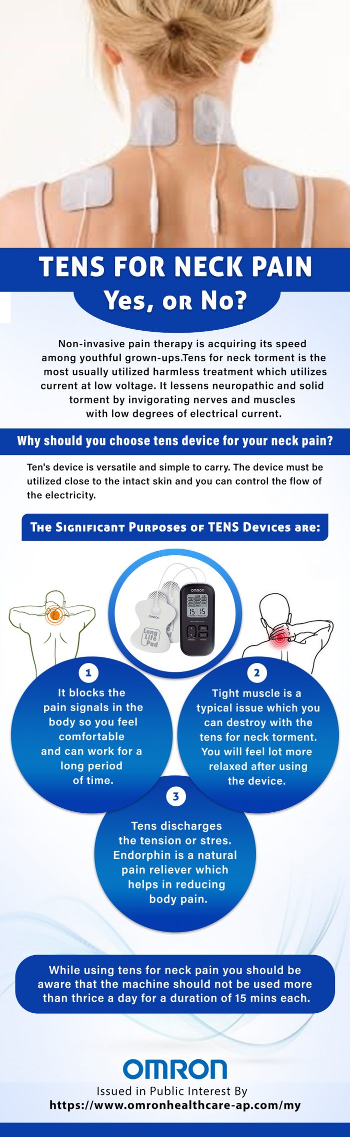 How to Use a TENS Unit for Neck Pain