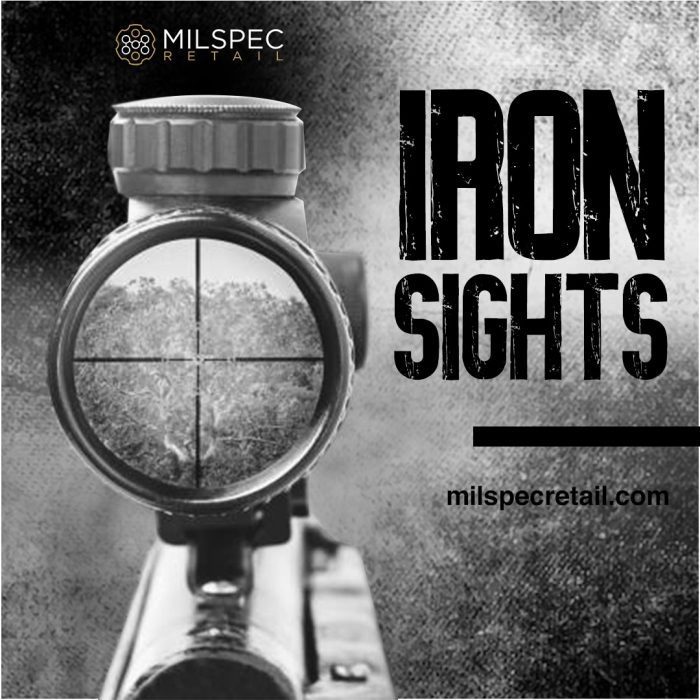 Purchase LWRC Skirmish Back Up Iron Sights Set from MILSPEC RETAIL