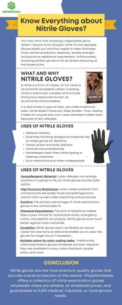 Know Everything about Nitrile Gloves?