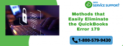 Find the best Ways to Resolve the QuickBooks error 179