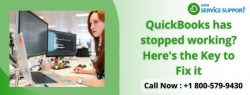Get the useful guide for the QuickBooks has stopped working