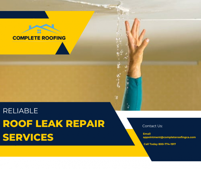 Reliable Roof Leak Repair Services