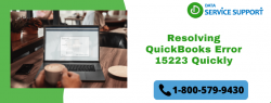 Instantly Resolving the QuickBooks Error 15223 with us