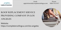 Roof Replacement Service Providing Company in Los Angeles