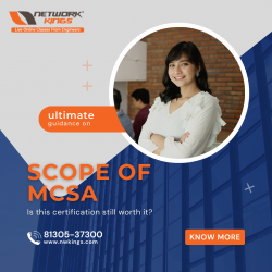 Scope of MCSA Certification