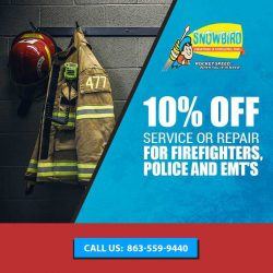 10% Off Service Or Repair For Firefighters, Police & EMT’S