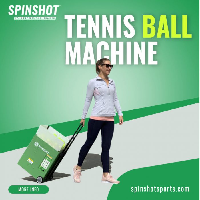 Buy premium-grade Tennis Ball Machine with Spinshot Sports