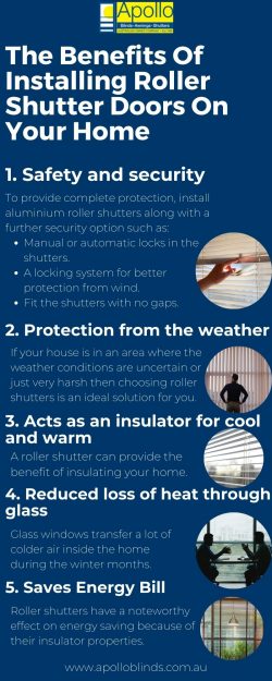 The Benefits Of Installing Roller Shutter Doors On Your Home