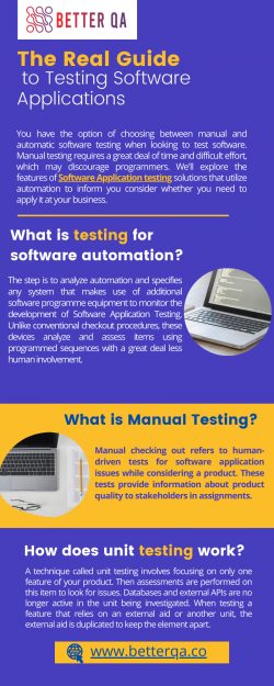 The Real Guide to Testing Software Applications