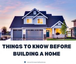 Things To Know Before Building a Home