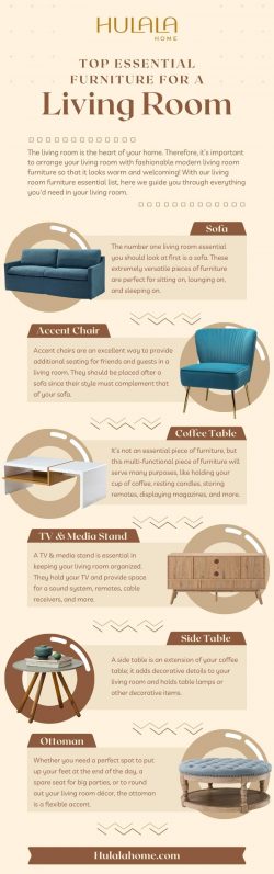 Top Essential Furniture for a Living Room