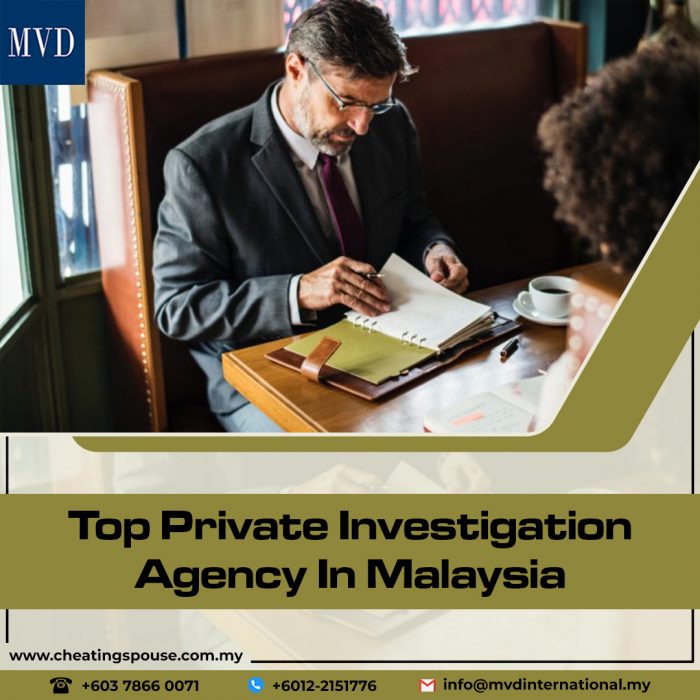 Top Private Investigation agency in Malaysia