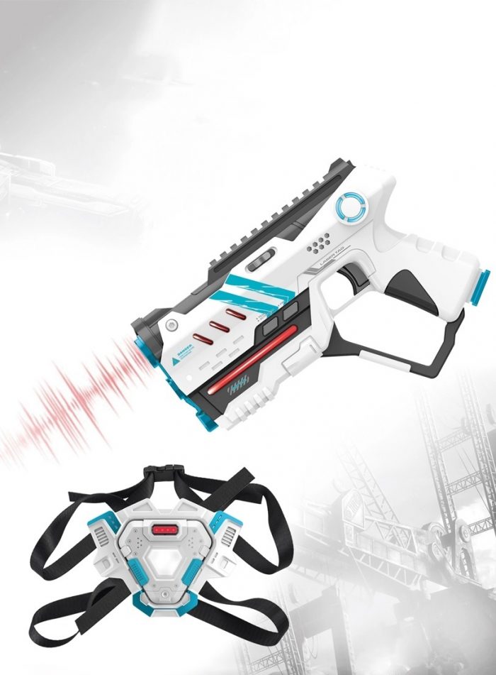 CALL OF LIFE 2 PLAYER LASER TAG GUN WITH CHEST TARGETS