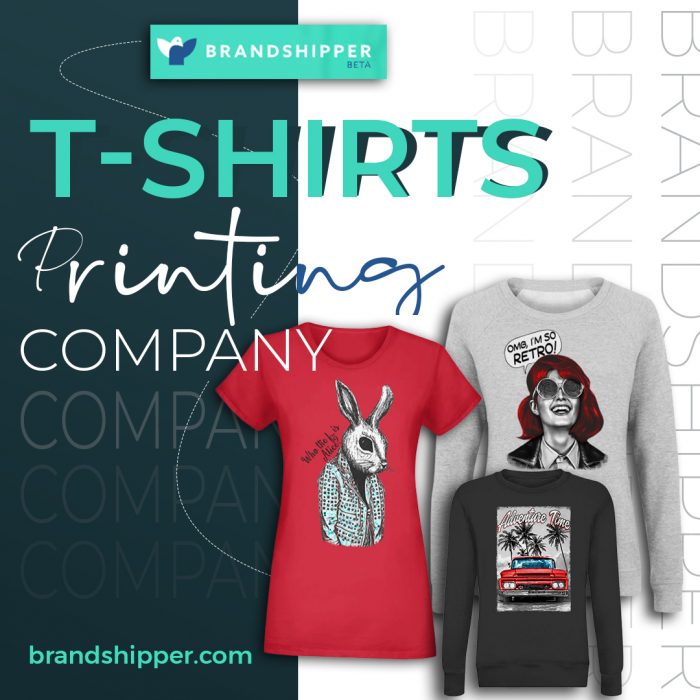 Best Customised T-shirts Printing Company- Brandshipper