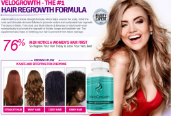 VeloGrowth Hair Formula Helps You To Fight Back From Hair Loss And Regrow Thicker, Longer And He ...