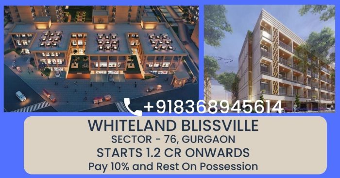 Whiteland Gurgaon Properties Whiteland Blissville Sector 76 Gurgaon