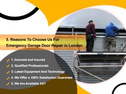 5 Reasons to Choose Us for Emergency Garage Door Repair in London