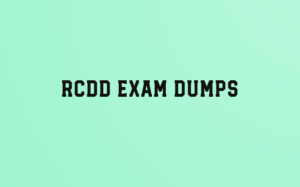 RCDD-001 Exam Dumps – PDF Questions with Right Answers