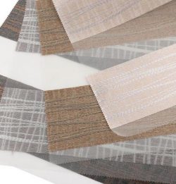 YX025 Thickened Jacquard Double Layer Jacquard Zebra Blind Fabric
