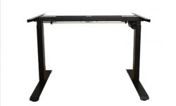 WK-D2A2 2-Section Double-frame Retractable Electric Single Motor Lift Desk