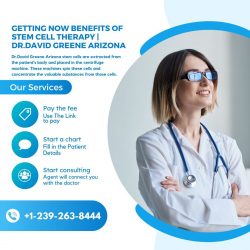 Getting Now Benefits Of Stem Cell Therapy |Dr. David Greene Arizona