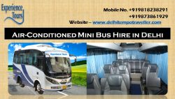 18 Seater to 50 Seater Bus on Rent in Delhi