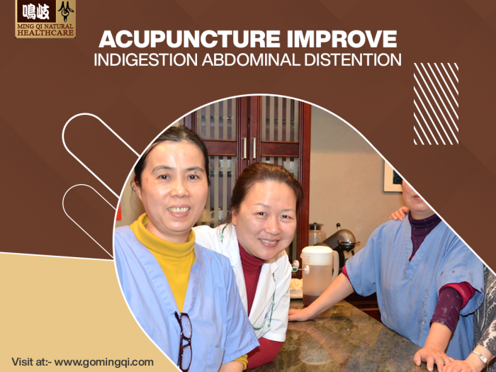 Acupuncture Improve Indigestion Abdominal Distention