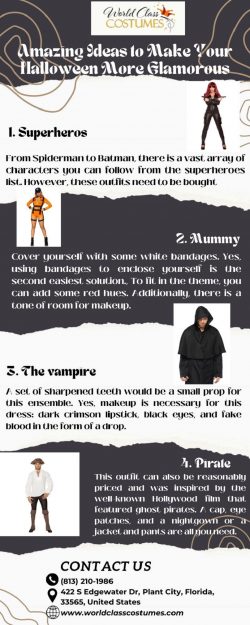 Amazing Ideas to Make Your Halloween More Glamorous