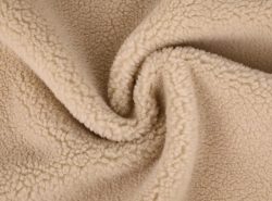 Apparel Fabric Loop + Polar Fleece Cream White