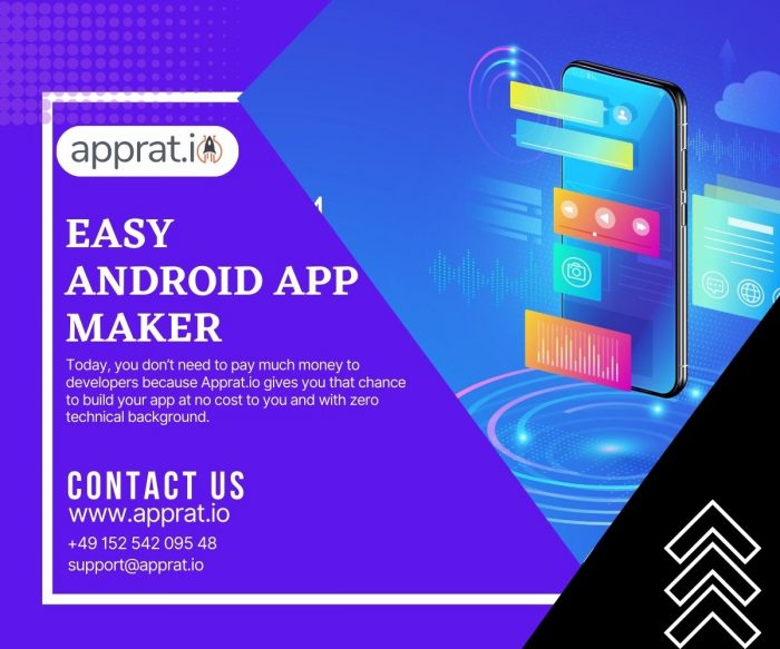 Turn your idea into a real app conveniently with No Code Android App Builder