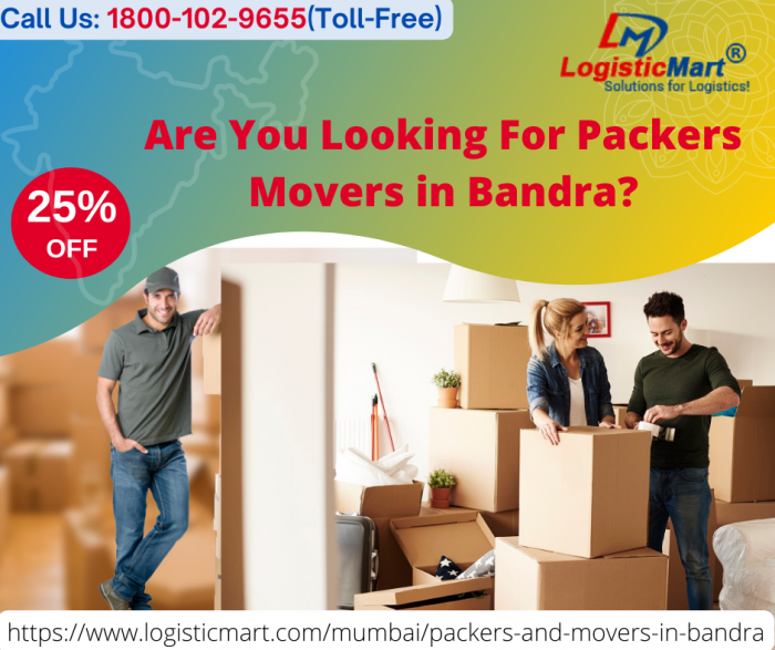 What do Packers and Movers in Bandra for seamless-moving?