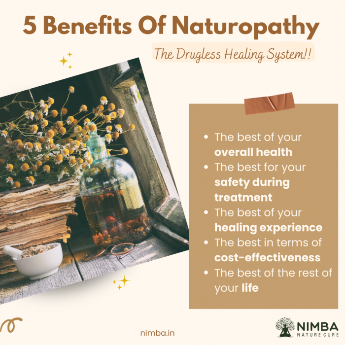 5 Benefits of Naturopathy – The Drugless Healing System
