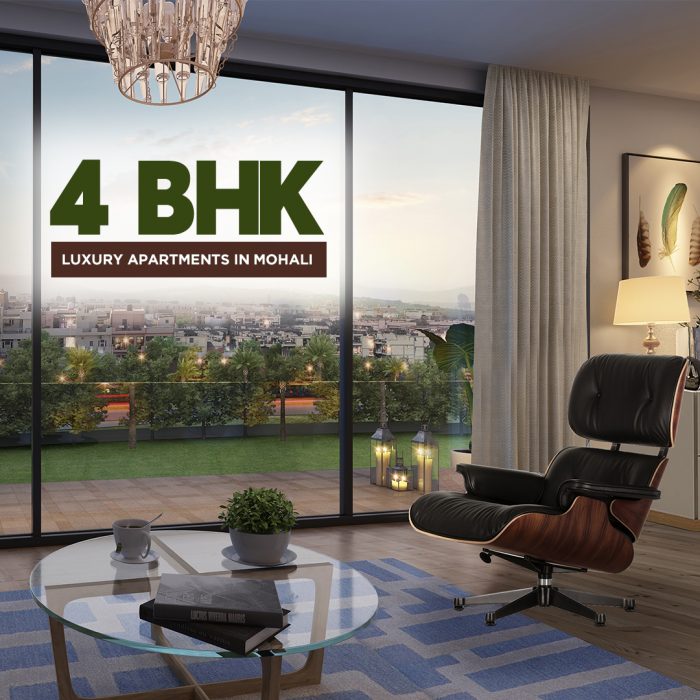 4 Bhk Luxury apartments in Mohali