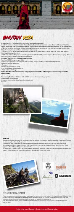 Are You Looking for A Bhutan Visa? – Visit Us at Bhutan Inbound Tour