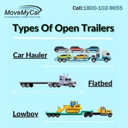 Types of Car open Trailers