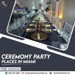 Ceremony Party Places in Miami