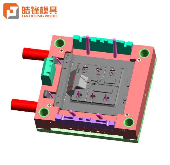 Cold Runner 3D Printer Front Cover Injection Mould