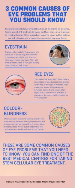 3 Common Causes of Eye Problems That You Should Know