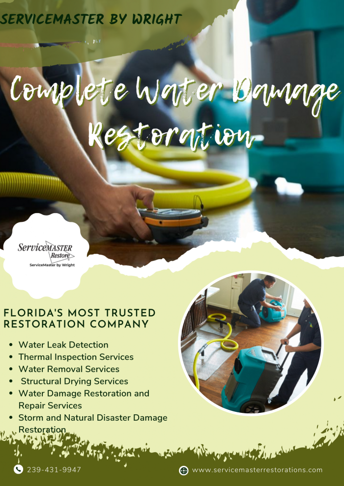 Water Damage Repair Naples- ServiceMaster by Wright